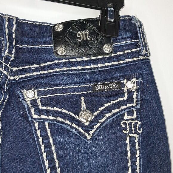 MISS ME DENIM CAPRI PANTS FTL-05-047 - Picture 3 of 7